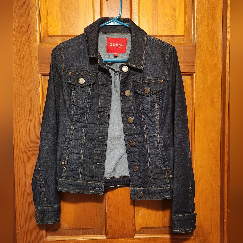 Guess Dark Blue Jean Jacket